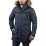 Парка Jack & Jones 81863231 52 синяя зимняя с капюшоном: Вид Парки