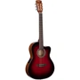 Класична гітара CORT Jade E Nylon (Burgundy Red Burst): Тип кріплення грифа Вклеєний