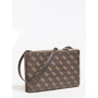 Женская сумка через плечо Guess Naya Doudle Zip Crossbody коричневая (HWQL7881700-BBL): Тип Сумки