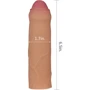 Насадка на член LoveToy Revolutionary Silicone Nature Extender 1"