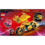 Конструктор LEGO NINJAGO Мотоцикл золотого дракона Джея (71768): Кількість деталей, шт. 137