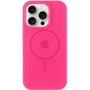 Чохол для iPhone Mobile Case Silicone Full Protective with MagSafe Barbie Pink для iPhone 15 Pro