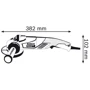 Шлифмашина угловая (болгарка) Bosch GWS 15-125 CIH V (0601830222): Макс. диаметр диска 125 мм