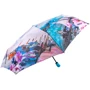 Зонт женский автомат Magic Rain голубой (ZMR7251-17): Фасон Складной (3 сложения)
