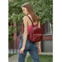 Женский рюкзак Sambag Brix KSH бордовый (11311005)