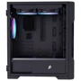 Корпус 1stPlayer T3-G-4F1-BK Black: Типорозмір Mini-Tower