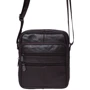 Мужская сумка через плечо Borsa Leather темно-коричневая (K14012-brown): Пол Мужской