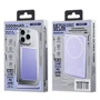 Зовнішній акумулятор WK Wekome Power Bank 5000mAh Ultra-Thin Magnetic Wireless 15W Purple (WP-30) фото 6