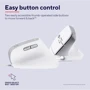 Мишка Trust Bayo 2 Ergonomic White (25397): Кількість кнопок 5