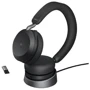 Наушники Jabra Evolve2 75 MS Stereo USB-A + База Black (27599-999-989)