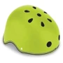 Шолом захисний дитячий GLOBBER, зелений, з ліхтариком, 48-53см (XS / S): Колір зелений