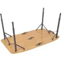 Стол для кемпинга Bo-Camp Islington Oval 120x70 cm Brown (1404652): Материал каркаса Алюминий