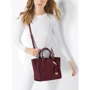 Женская сумка тоут Michael Kors бордовая (192317871593): Тип Сумки