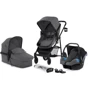 Универсальная коляска 3 в 1 Kinderkraft Juli Gray (KKWJULIGRY3000)