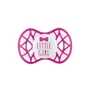 Пустышка Nuvita 7084 Air55 Cool Little Girl ортодонтическая 6m+ розовая (NV7084SI)