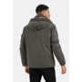 Куртка Camel Active Jacke 430260-6J02-96 56 серая демисезон с капюшоном: Тип застежки На молнии