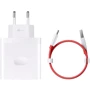Зарядное устройство OnePlus USB Wall Charger SuperVOOC 80W White with USB-C Cable