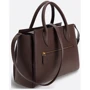 Женская сумка тоут GUESS ENISA HIGH SOCIETY SATCHEL шоколадная (HWVB8421060-CHO): Страна производитель США