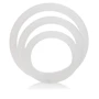 Ерекційні кільця Silicone Support Rings, білий