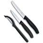 Набір кухонних ножів Victorinox SwissClassic Paring Set With Peeler 3 пр. (6.7113.31)