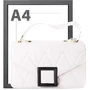 Женская сумка-сэтчел Valiria Fashion белая (5DETAA8688-11): Фактура Матовая, Стеганая