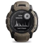 Смарт-часы Garmin Instinct 2X Solar Tactical Edition Coyote Tan (010-02805-02): Дисплей 1.1" (176x176 pixels)