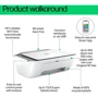 МФУ HP DeskJet Ink Advantage 2876 Wi-Fi (6W7E6C): Технология печати Струйная