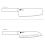 Набор кухонных ножей Xiaomi HuoHou Kitchen Knife Set 2 пр. (HU0015): Наименование Набор кухонных ножей 2 пр.