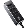 Зарядное устройство Baseus Car Charger 3xUSB Enjoy Together 5.5A Dark Gray (CCTON-0G): Кабель в комплекте отсутствует
