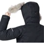 Парку Columbia South Canyon™ Down Parka 1859801-010 44 чорна зимова з капюшоном та хутром: Довжина рукава Длинный