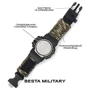 Наручные часы Besta Military с компасом 4434: Функции Секундомер, Подсветка, Компас, День недели, Дата