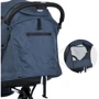 Детская прогулочная коляска Bambi M 5727 Flash Blue Синяя (M 5727 Blue): Материал колес EVA