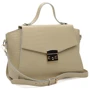 Жіноча сумка-сетчел Ricco Grande бежева (1l983rep-beige): Тип ручки Зі знімним ременем, Плечовий ремінь, Коротка ручка