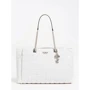 Женская сумка тоут Guess Kamina Girlfriend Tote белая (HWVY8111230-WHI)
