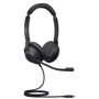 Наушники Jabra Evolve2 30 USB-C MS Stereo (23089-999-879): Диапазон частот (Гц) 20-20000