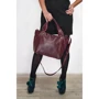Жіноча сумка-мішок ARTiS Bags бордова (17265631): Фактура матова, Зерниста