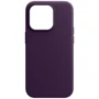 Чохол для iPhone ArmorStandart FAKE Leather Case Dark Cherry (ARM64398) для iPhone 14 Pro