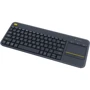 Клавиатура Logitech K400 Plus Touch Wireless UA Black (920-007145): Интерфейс подключения Wireless (радио интерфейс)