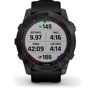 Смарт-часы Garmin Fenix 7X Sapphire Solar Black DLC Titanium with Black Band (010-02541-23): Цвет ремешка черный