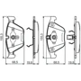 Тормозные колодки Bosch 0 986 495 082 фото 1