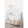 Постельный комплект 8 эл. Twins Dolce Друзья зайчики 4060-D-001, beige, бежевый: Тип постельный комплект