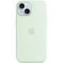 Чехол для iPhone Apple iPhone 15 Silicone Case with MagSafe - Soft Mint (MWNC3ZM/A)