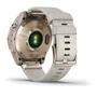 Смарт-часы Garmin Fenix 7S Sapphire Solar Cream Gold Titanium with Cream Heathered Nylon Band (010-02539-39) фото 9