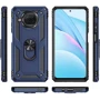 Чехол для телефонов Mobile Case Shockproof Serge Magnetic Ring Navy Blue for Xiaomi Mi 10T Lite: Материал TPU (термополиуретан) и поликарбонат