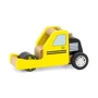 Дерев'яна машинка Viga Toys Дорожня ковзанка Жовтий (44518)