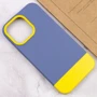 Чехол для iPhone Mobile Case TPU+PC Bichromatic Blue / Yellow for iPhone 13 Pro Max: Тип чехла накладка на заднюю часть