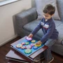 Дерев'яна головоломка New Classic Toys з механізмом, що обертається 30×30×3 см (10525): Вік 1-2.5 года