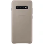 Чехол для телефонов Samsung Leather Cover Grey (EF-VG975LJEGRU) for Samsung G975 Galaxy S10+