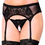 Пояс для чулок SoftLine Garterbelt 3319, S/M (black)