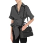 Женская сумка-сэтчел Michael Kors Ava MD Satchel черная (30T5GAVS3LBLACK): Пол Женский